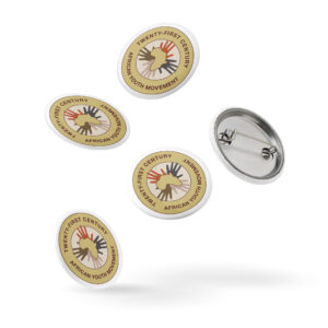 Set of pin buttons